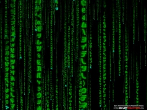 3D Matrix Code Screensaver