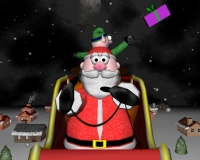 A Very 3D Christmas Screensaver Santa Reindeer Elf
