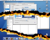 Burning Desktop Fire Screensaver