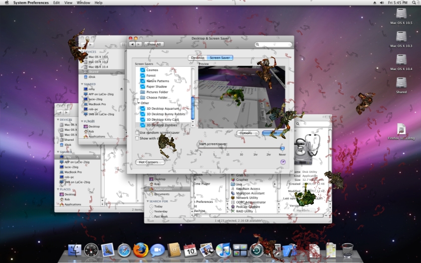 mac screen saver 3d